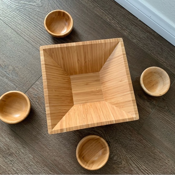 Pampered chef wood bowl - Picture 10 of 11